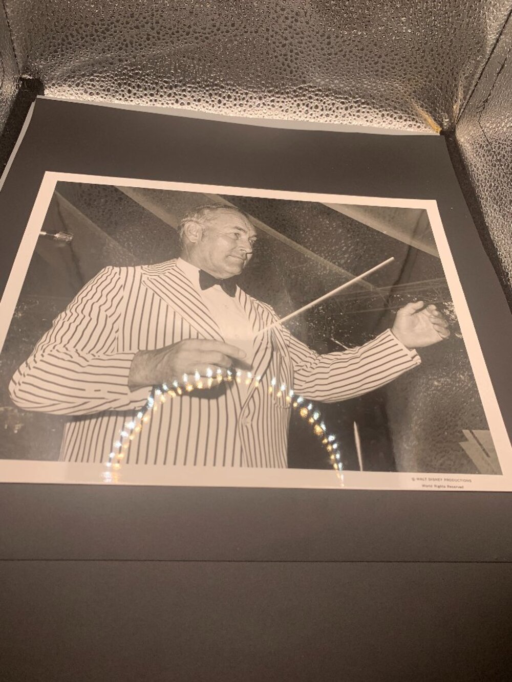 Vintage Black White 8 x 10 Photo Guy Lombardo Disneyland